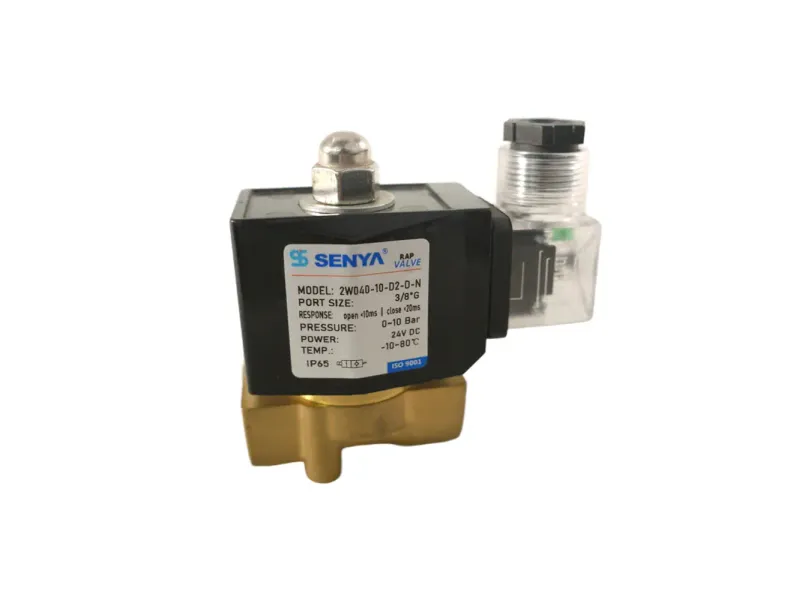 2W040-10-D2-D-N – Van điện từ 2/2 thường đóng, thân đồng (phiên bản cũ)