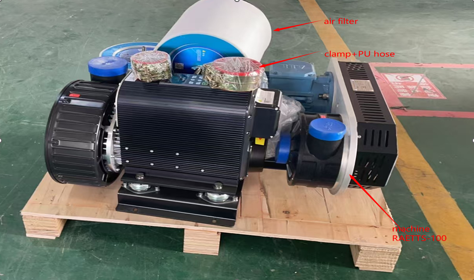RAETTS-100 – Máy thổi ly tâm tốc độ cao 100, 7.5 kW