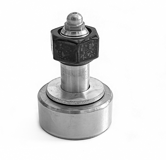 PZ-KRX45-6/3AS – Con lăn cam follower kiểu trục, Ø45 mm, mặt lăn cong