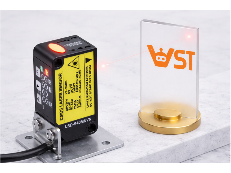 LSD-S40MNVN – Cảm biến khoảng cách laser 400 ± 200 mm, ngõ ra NPN và RS485 Modbus