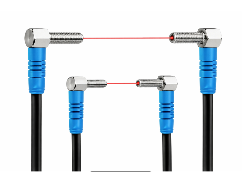 LTT-0420MNO-TZVN – Cảm biến laser mini xuyên tia, khoảng cách 20 m, ren M4/M6, chiếu 90°