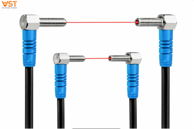 LTT-0420MNO-TZVN – Cảm biến laser mini xuyên tia, khoảng cách 20 m, ren M4/M6, chiếu 90°