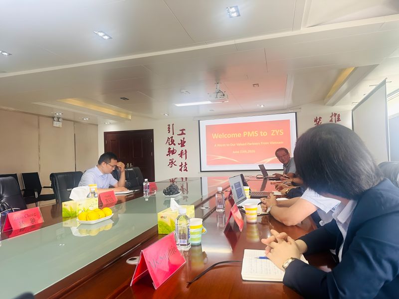 Ban lãnh đạo PMS thăm và làm việc tại nhà máy ZYS