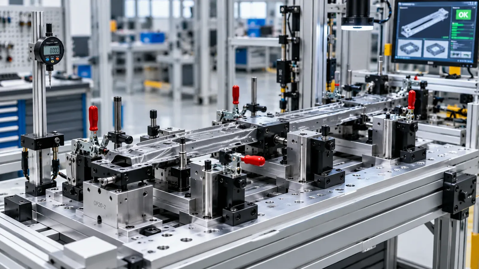 Jig lắp ráp, kiểm tra và hàn – ảnh minh hoạ MIKTECH cung cấp 16.09.2026