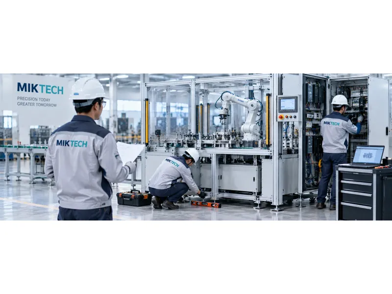 Lắp đặt máy – ảnh minh hoạ MIKTECH cung cấp 16.09.2026