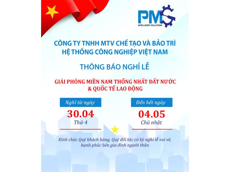 LỊCH NGHỈ LỄ 30/04 – 01/05 và NGHỈ QUỐC KHÁNH 2025